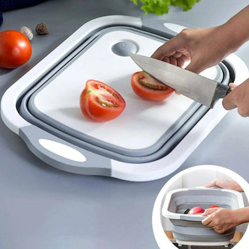 Tábua Bacia Retrátil 3 em 1 - Praticidade que transforma sua cozinha