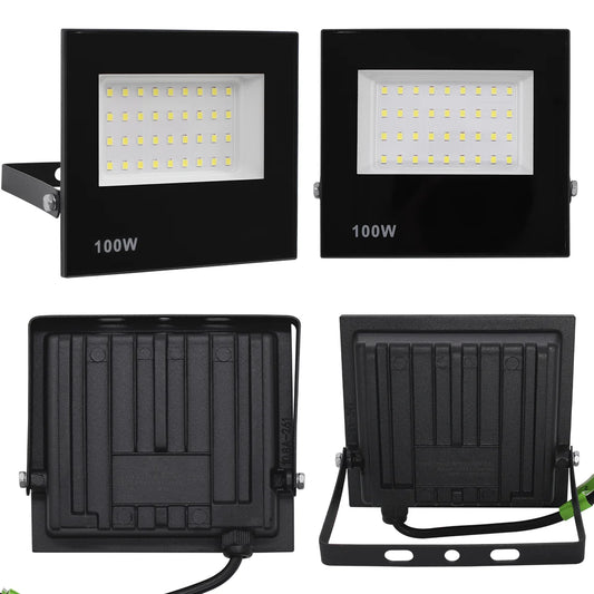 Refletor LED SMD 100W – Potência, economia e durabilidade em um só produto!